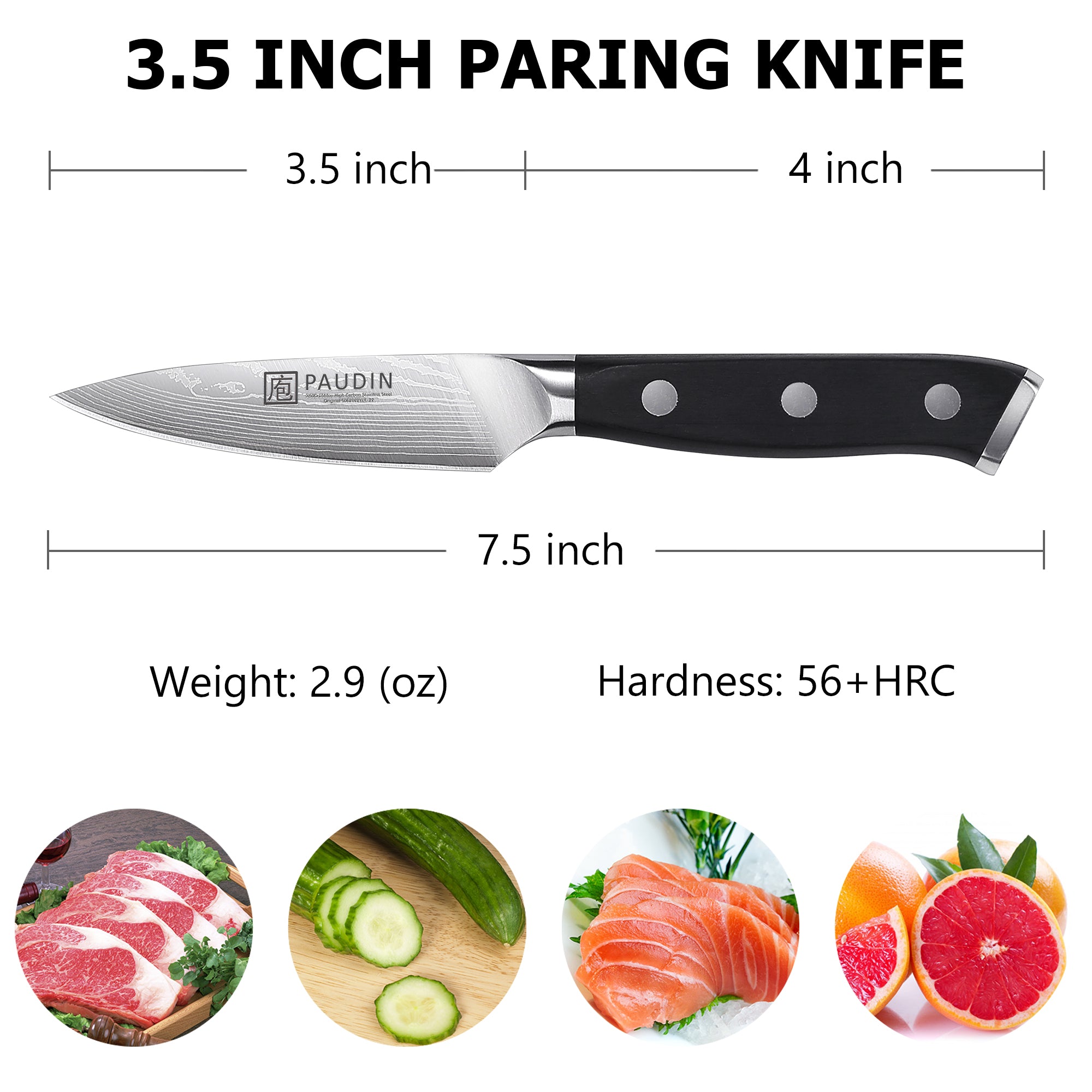 Davinci Paring Knife 3.5”