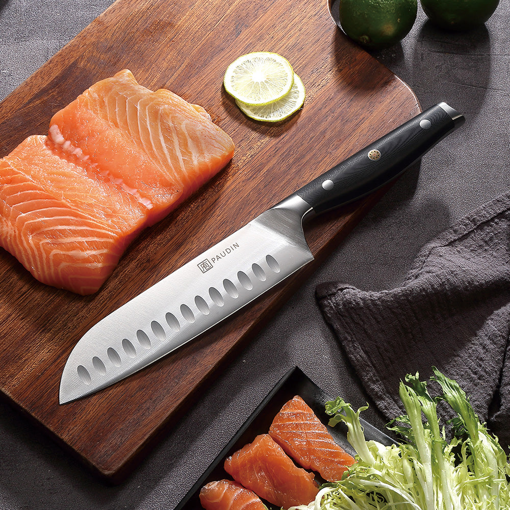 Gordes Pro 7" Santoku Knife