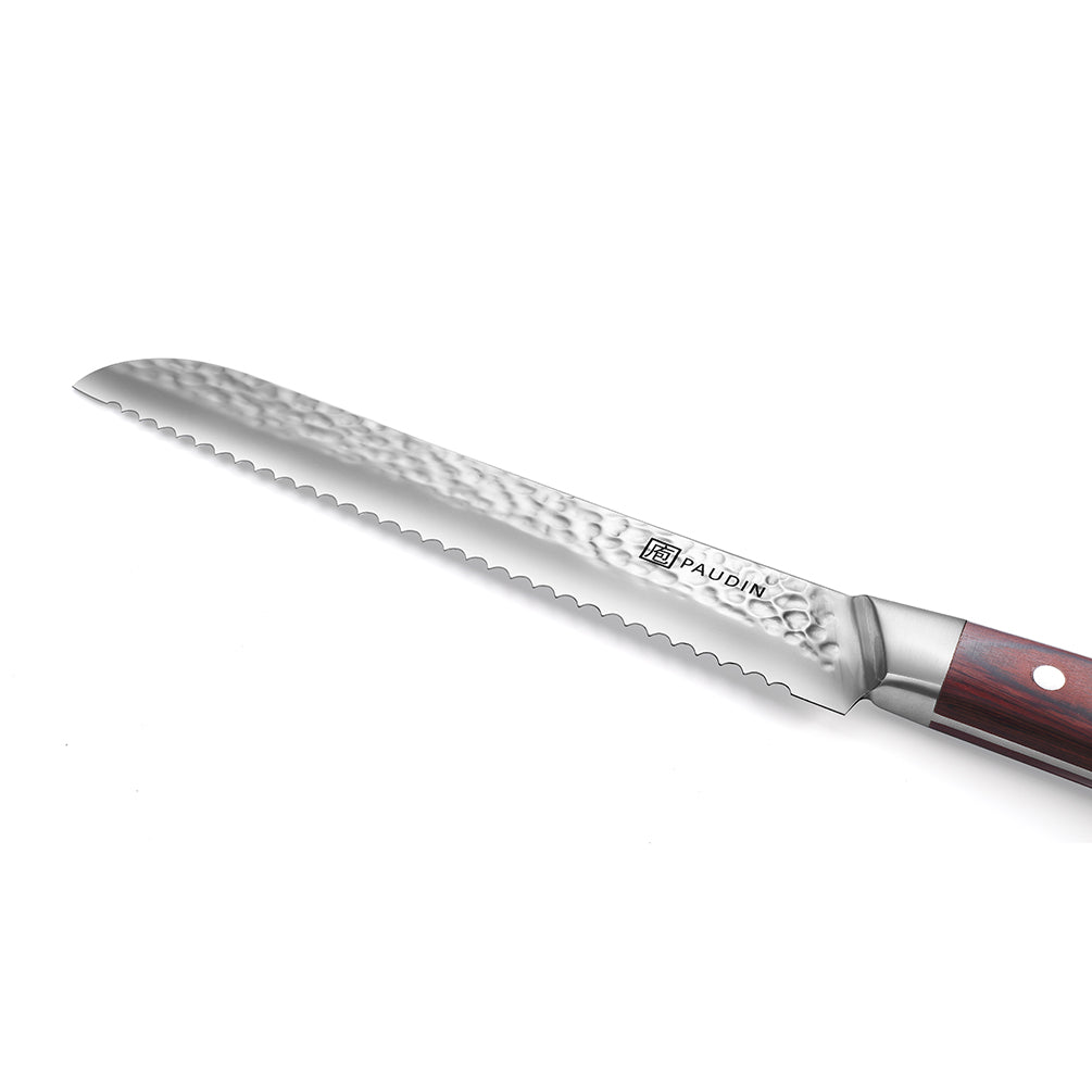 Hammered Vintage 8" Bread Knife