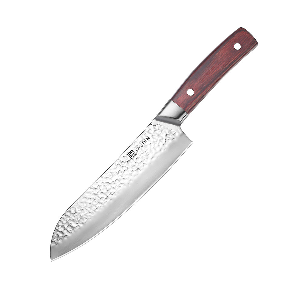 Hammered Vintage 7" Santoku Knife