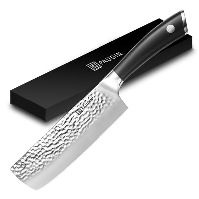 Hammered Pro 7" Cleaver Knife