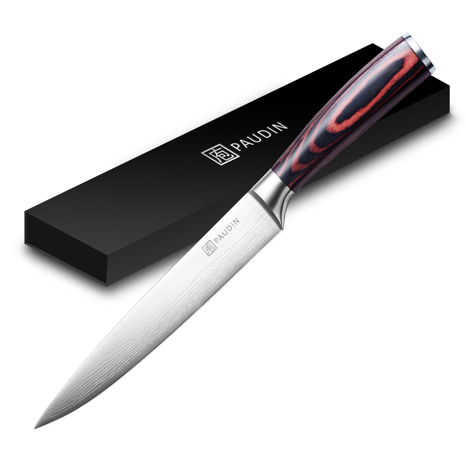 PAUDIN Kitchen Knife Set Review! 